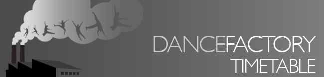 Dance Factory Timetable